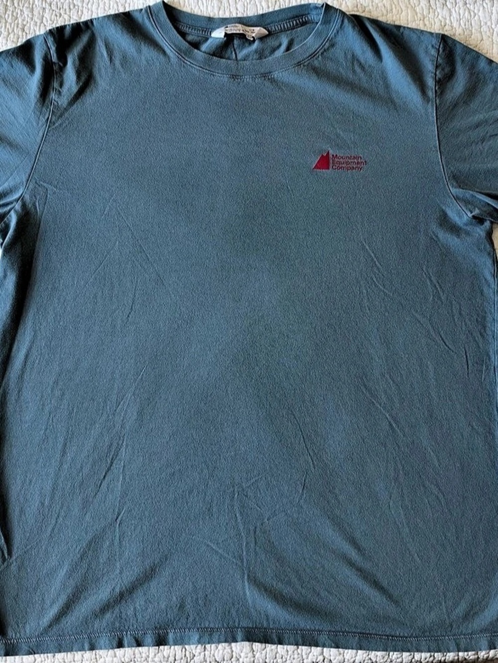 Mountain Equipment Company Mountain Sun Men's Tee Blue Large